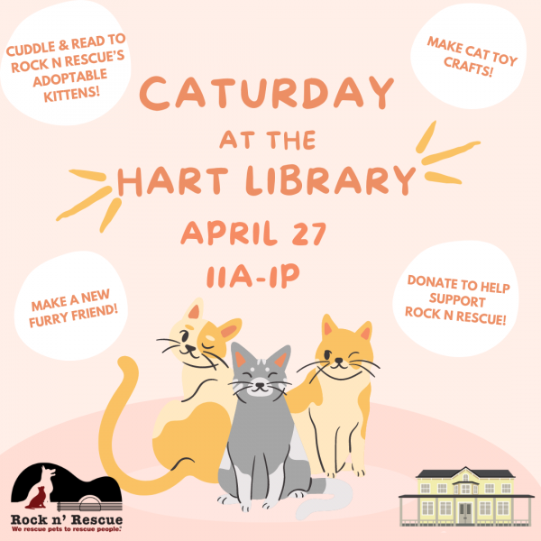 Caturday at the Hart Library