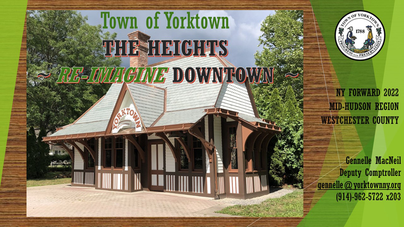 Town of Yorktown The Heights Re-Imagine Downtown