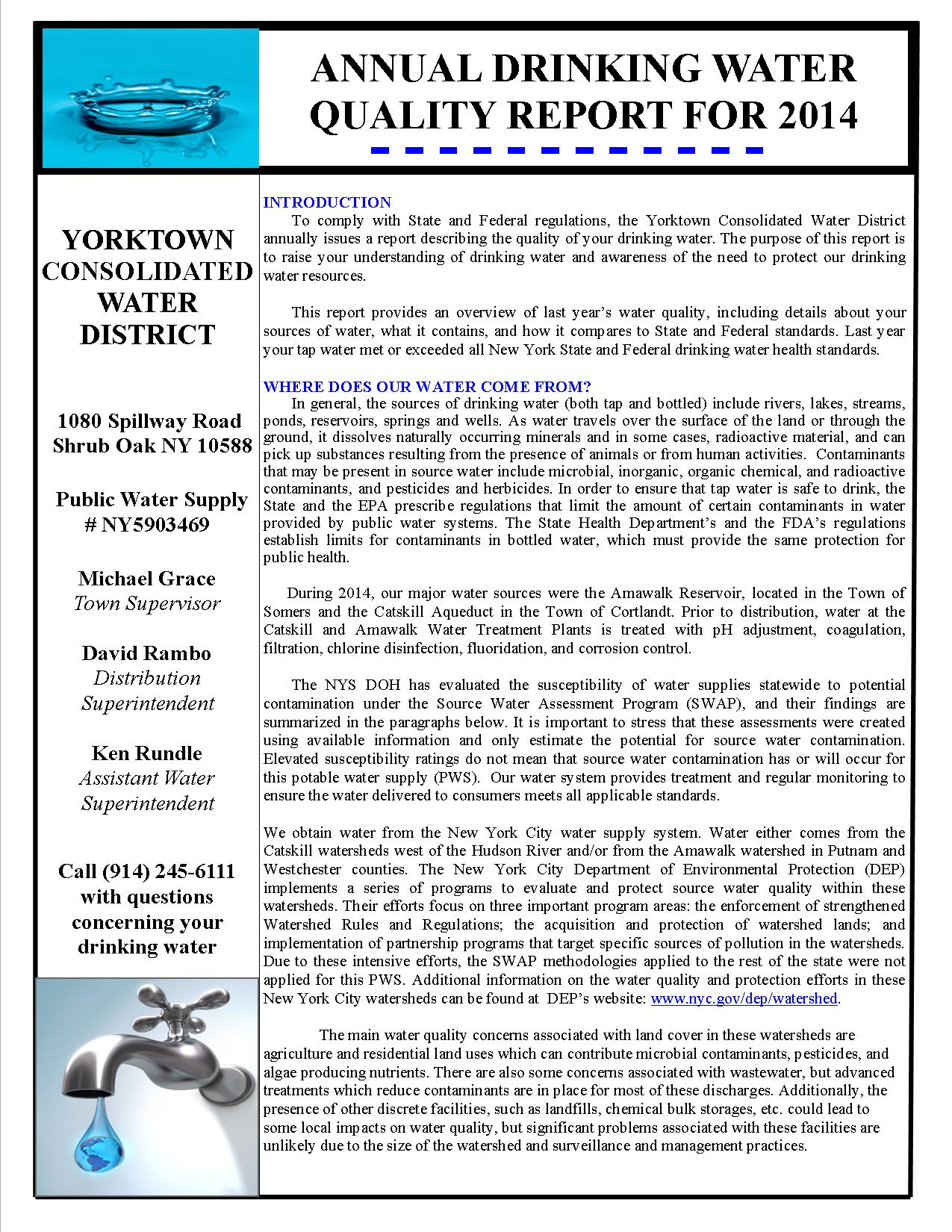 yorktown-water-dept-releases-annual-water-quality-reports-town-of