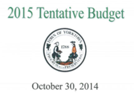 2015 Tentative Budget