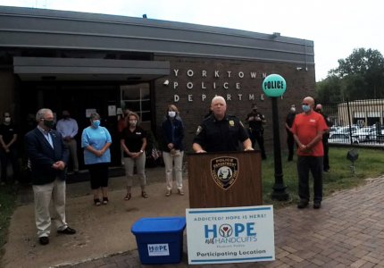 Yorktown Joins Hope Not Handcuffs Program