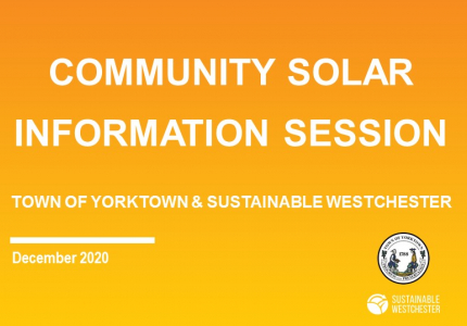 Community Solar Information Session