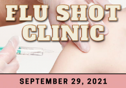 Flu Shot Clinic Sept 29