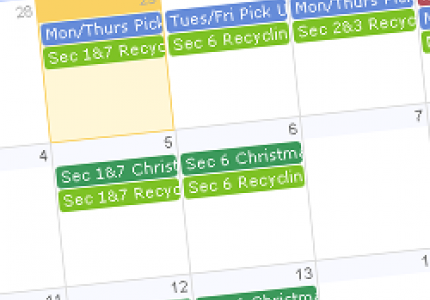 Refuse & Recycling Calendar