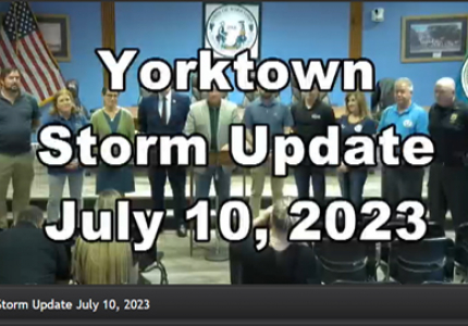 Yorktown Storm Update July 10, 2023