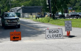 Old Crompond Road Closed