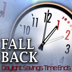 Daylight Savings Time Ends this Weekend