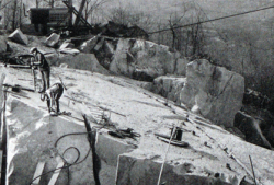 Mohegan Quarry in Sylvan Glen Park Preserve